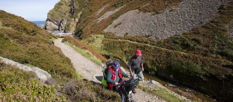 Tramper at Heddon Valley on visitilfracombe