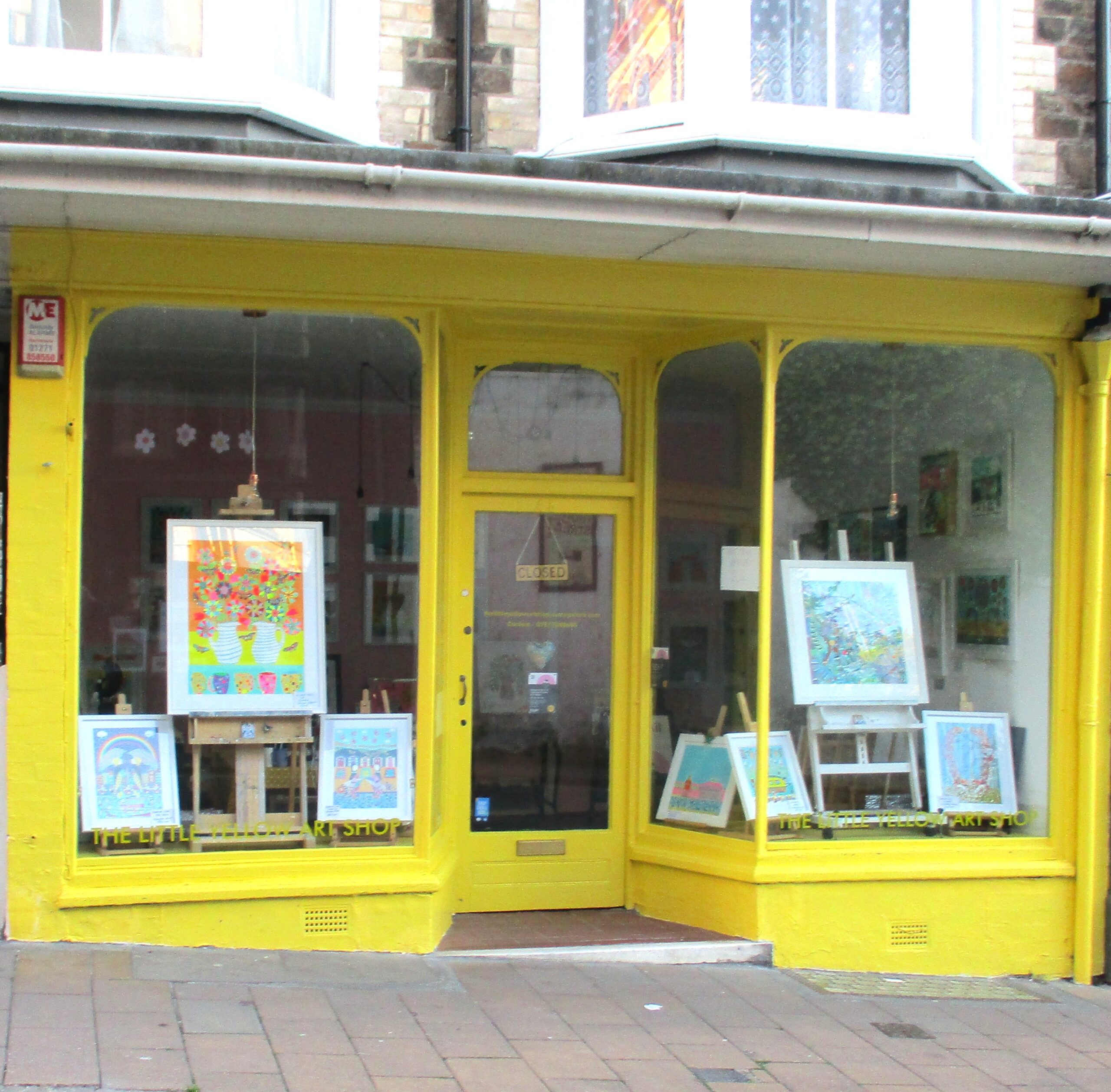 Yellow. Shop The Little Yellow Art Shop - Visit Ilfracombe