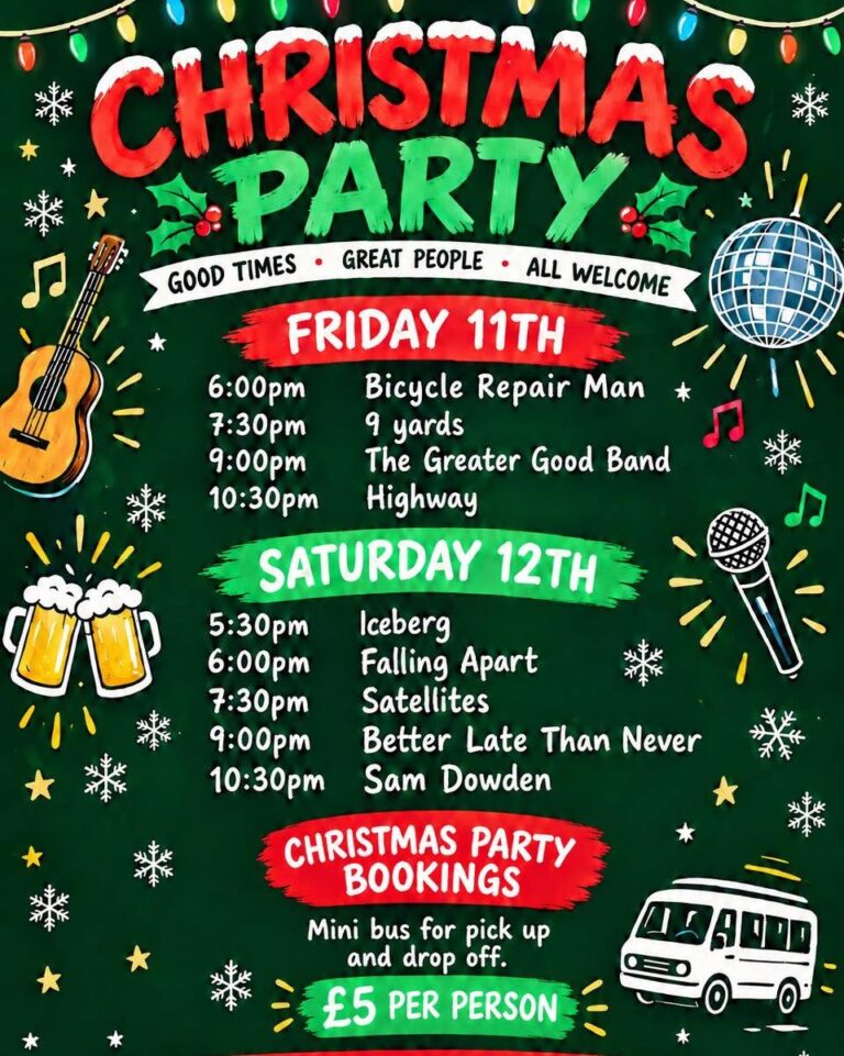 The Combes Golf Park Christmas Party