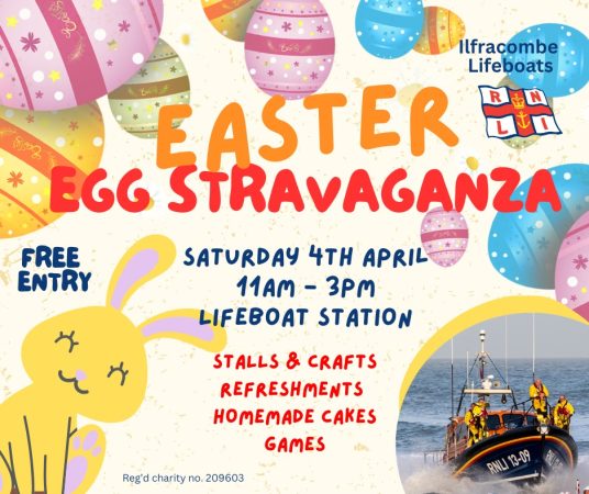 Ilfracombe RNLI Easter Extravaganza poster