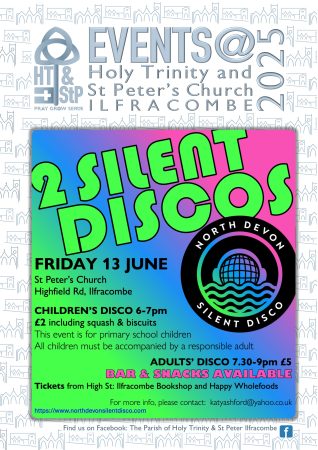 Silent Disco Poster on Heading '25 -1