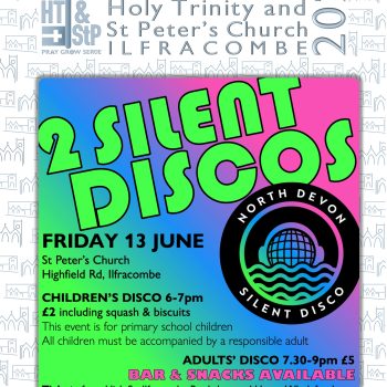 Silent Disco Poster on Heading '25 -1
